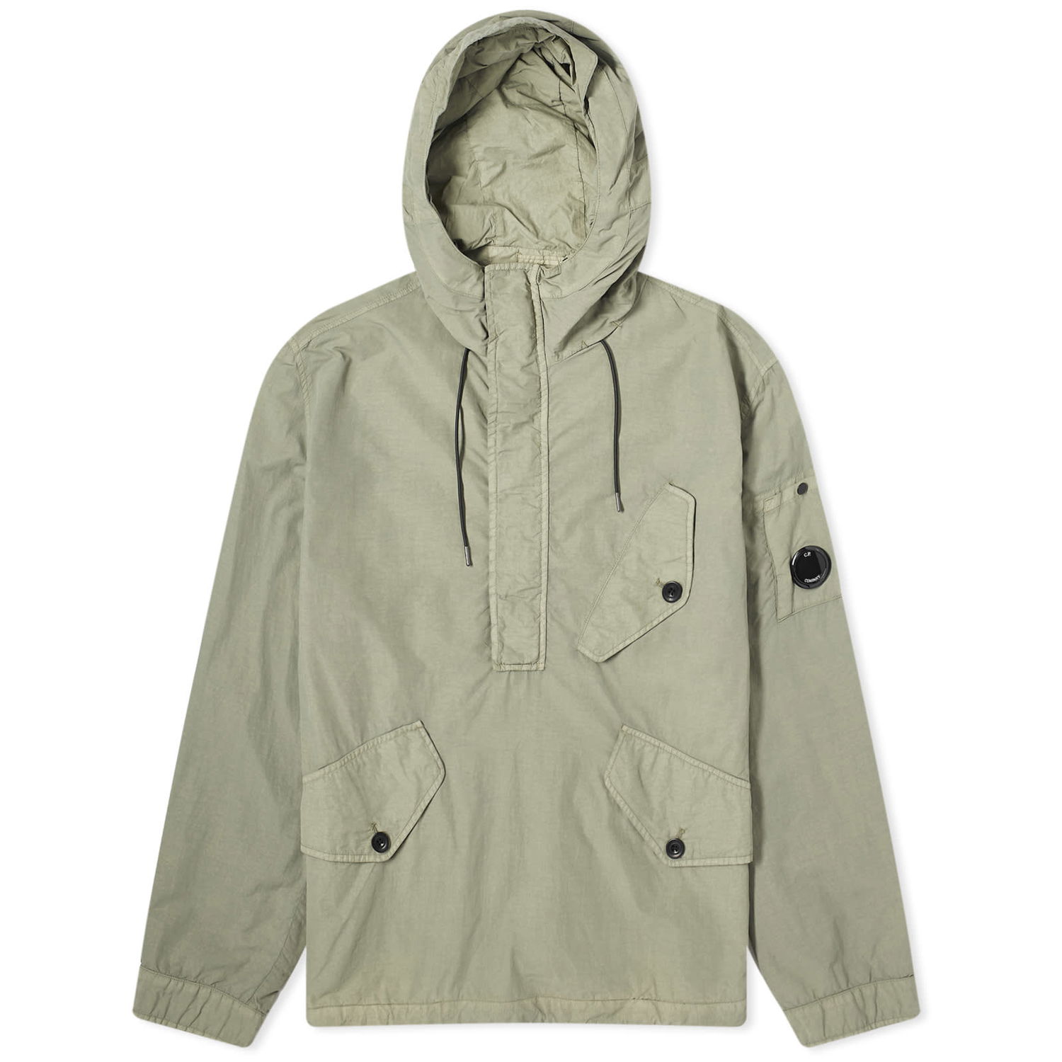 Takki C.P. Company Flatt Nylon Anorak Vihreä | 15CMOS067A-005991G-335, 0