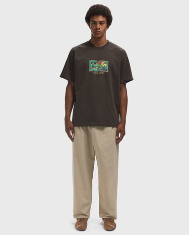 Housut Carhartt WIP Evan Pleated Cropped Trousers Beige | I035563-G1.GD, 1