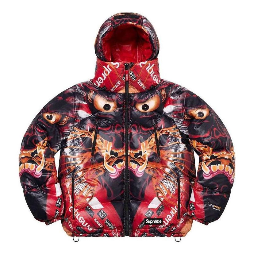 Puffer takki Supreme Reversible Featherweight Down Puffer Jacket Punainen | SUP-FW22-160
