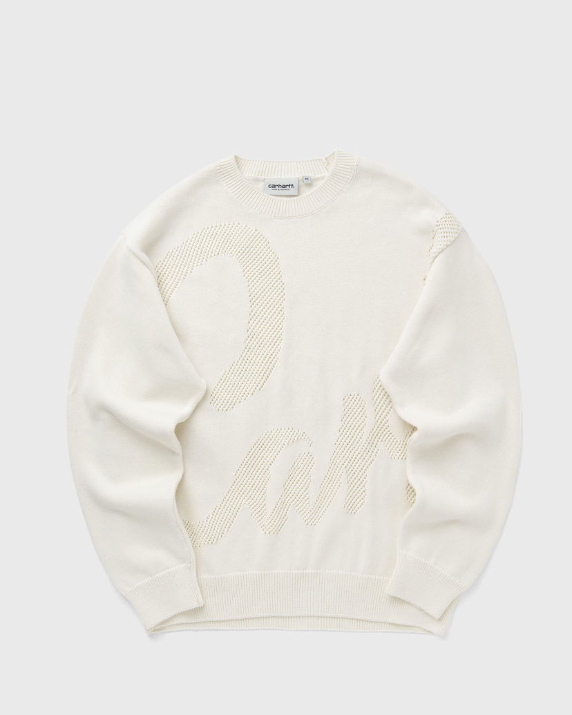 Villapaita Carhartt WIP Perla Knit Sweater Valkoinen | I035185-05.XX