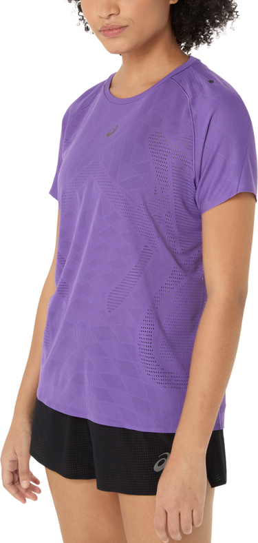 T-paita Asics Metarun Short Sleeve Running T-Shirt Violetti | 2012d223-500, 3