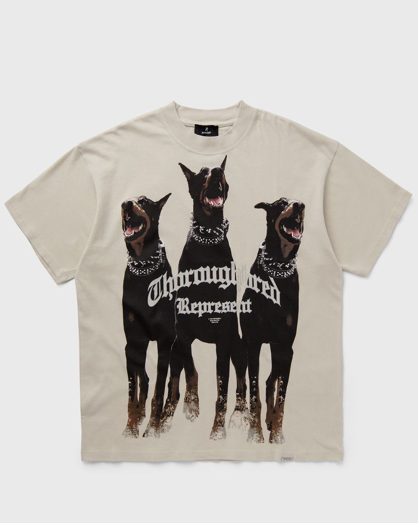 T-paita Represent Clo Represent THOROUGHBRED T-SHIRT Beige | MLM499-02