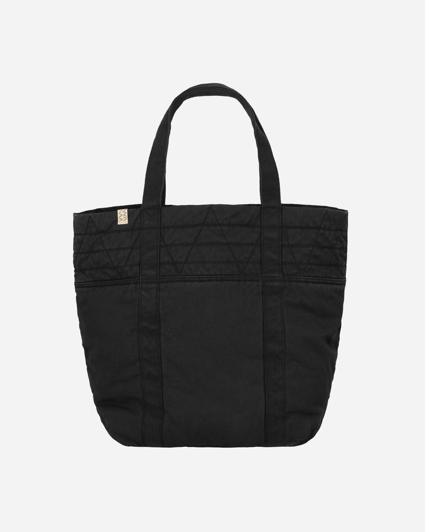 Kangaskassi visvim N.A.P. Quilted Tote Bag Musta | 0125103003033 1