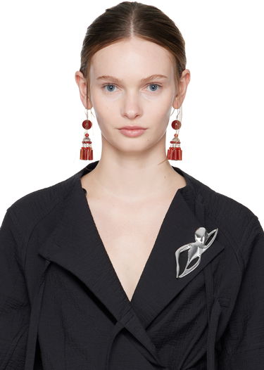 Sormus Tory Burch Tory Burch Swimmer Brooch Metallinen | 173638-040, 2