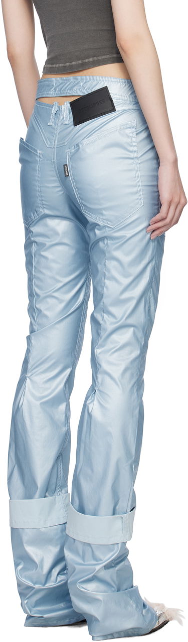 Housut Ottolinger Ottolinger Coated Open Back Trousers Sininen | 2217080203, 2