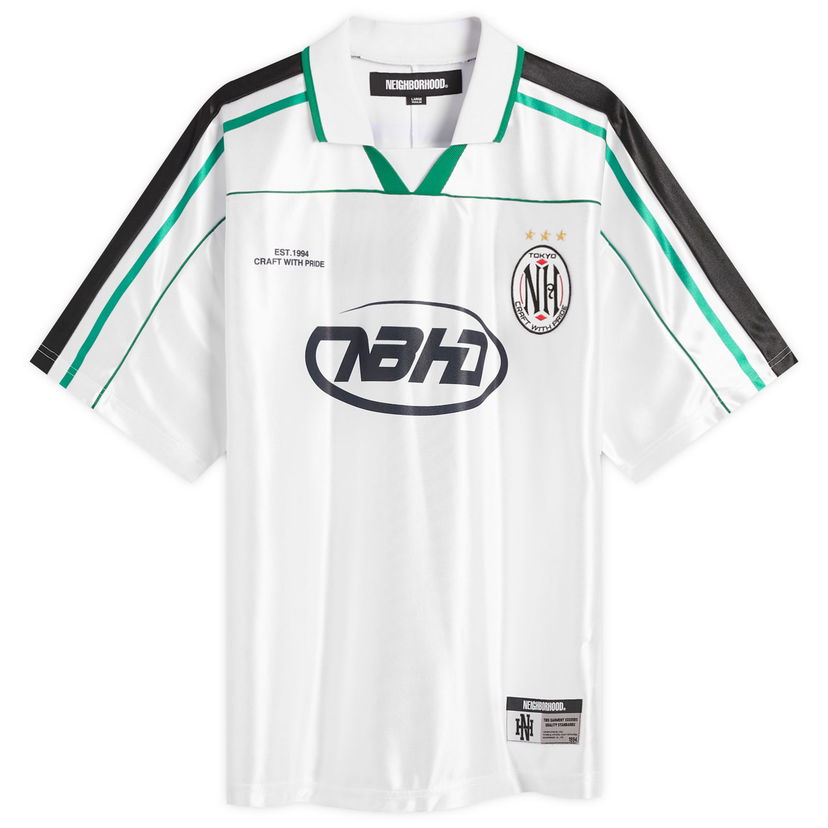Jersey Neighborhood Game Shirt, Size Large Valkoinen | 251FPNH-CSM16-WHT