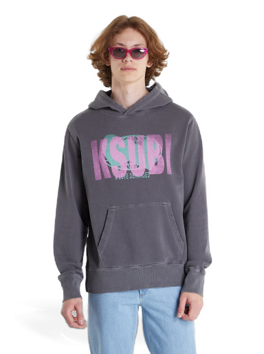 Huppari Ksubi Deranged Kash Hoodie Harmaa | 5000007157