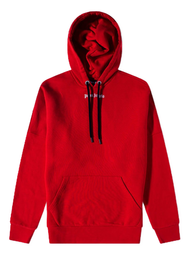 Huppari Palm Angels Logo Popover Hoody Punainen | PMBB036C99FLE0032510