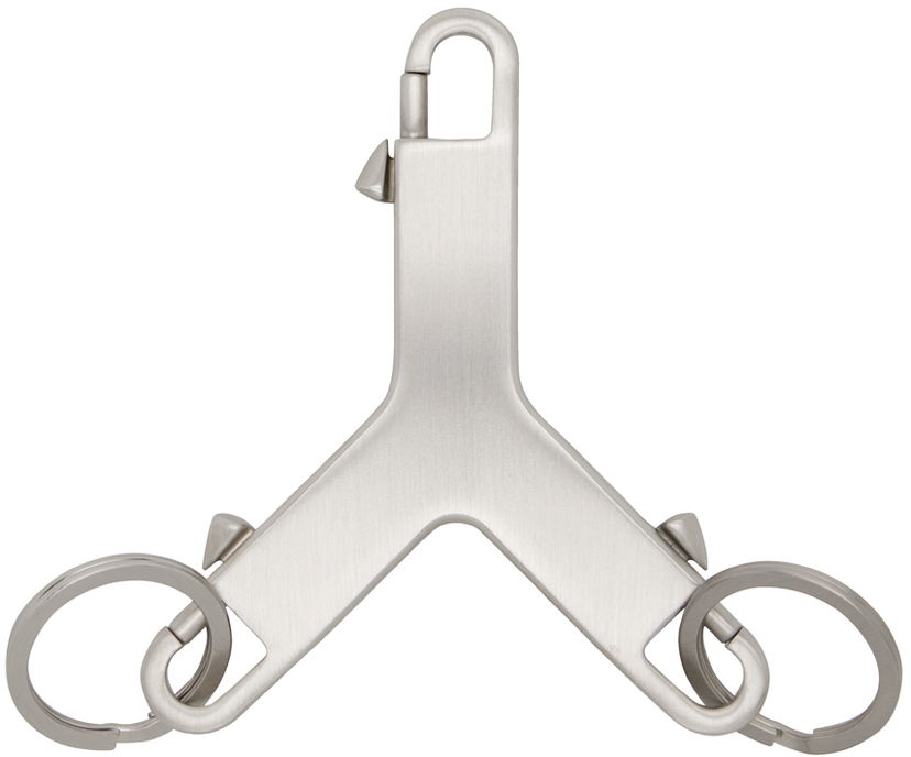 Avaimenperät Rick Owens Silver Cerberus Keychain Metallinen | RA02D0594 MET