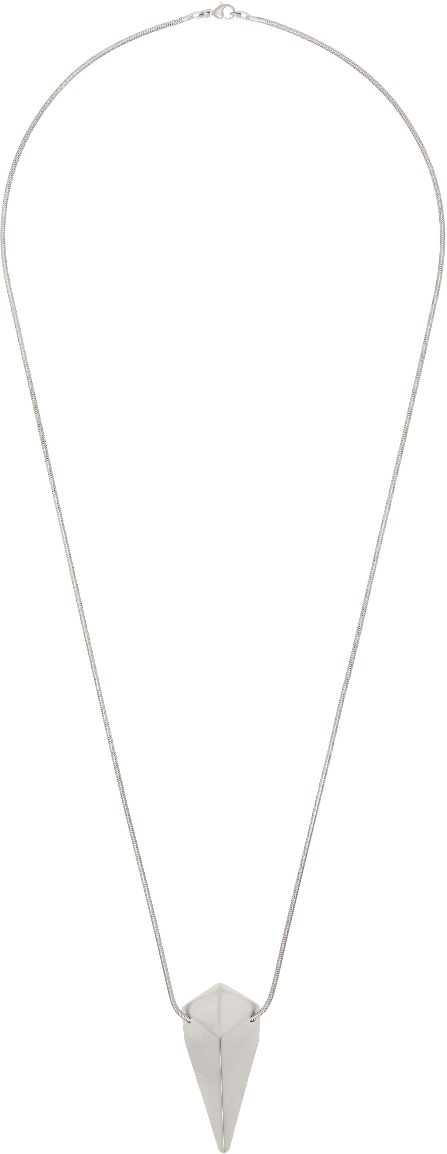 Kaulakoru Rick Owens Rick Owens Hollywood Pyramid Charm Necklace Metallinen | RJ0000091 MMT, 0