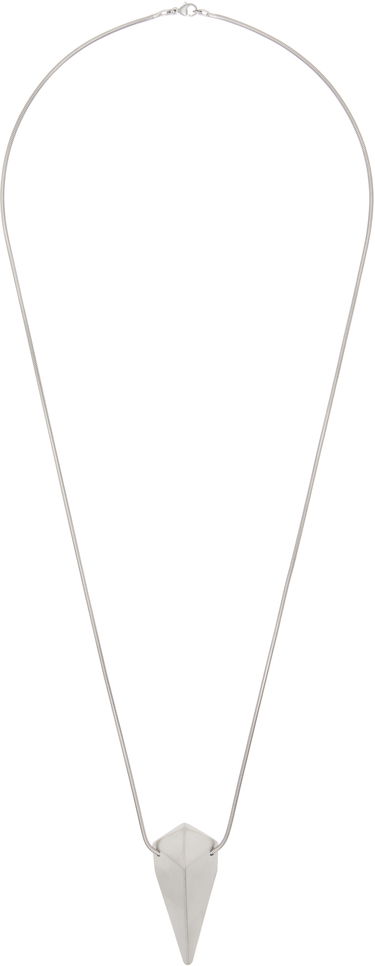 Kaulakoru Rick Owens Rick Owens Hollywood Pyramid Charm Necklace Metallinen | RJ0000091 MMT, 0