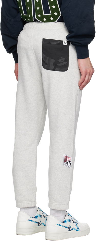 Verryttelyhousut AAPE by A Bathing Ape AAPE by A Bathing Ape Main Sweatpants Harmaa | AAPPTMB638XANWH2, 2