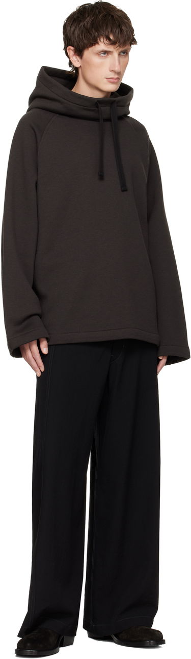 Huppari LEMAIRE Lemaire Hooded Top Ruskea | TO1453 LJ1047, 3