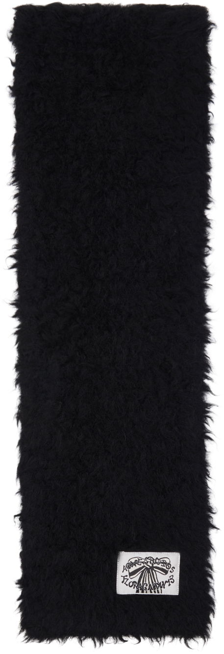 Huivi Acne Studios Acne Studios Fluffy Scarf Musta | CA0346-