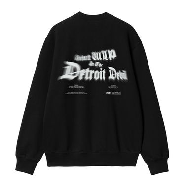 Huppari Carhartt WIP Black Greatest Flicks Sweatshirt Musta | I034413_4, 1