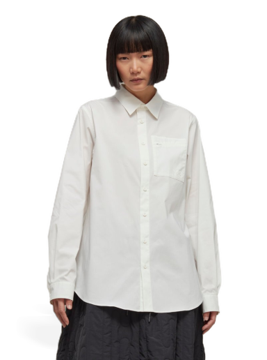 Paita Y-3 Classic Chest Logo Button-Down Shirt Valkoinen | HB1696