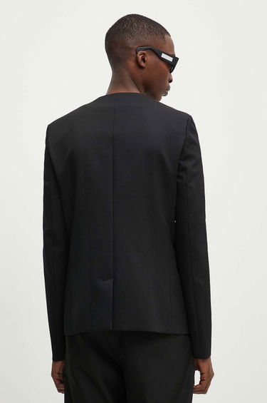 Takit HELIOT EMIL Black Cutout Wool Blazer Musta | PREAW24.M.04.042.BLK01, 4