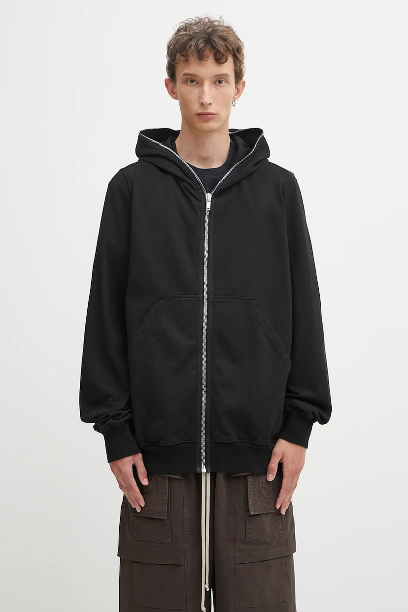 Huppari Rick Owens Rick Owens DRKSHDW Jumbo Gimp Hoodie Musta | DU02E7283.RIG