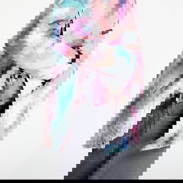 Takki Horsefeathers Fiora Swirl Print Hooded Anorak Jacket Monivärinen | OW230A, 3