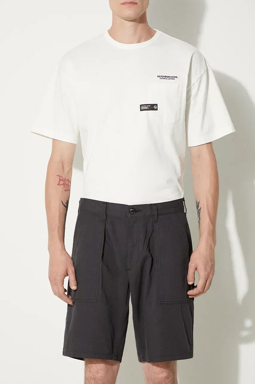 Shortsit Neighborhood Baker Short Pants Musta | 241AQNH.PTM02