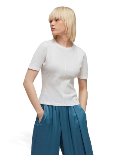 T-paita Y-3 Fitted Tee Valkoinen | HY1403