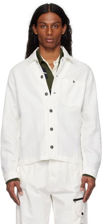 C.P. Company Lens Cotton Linen Overshirt
