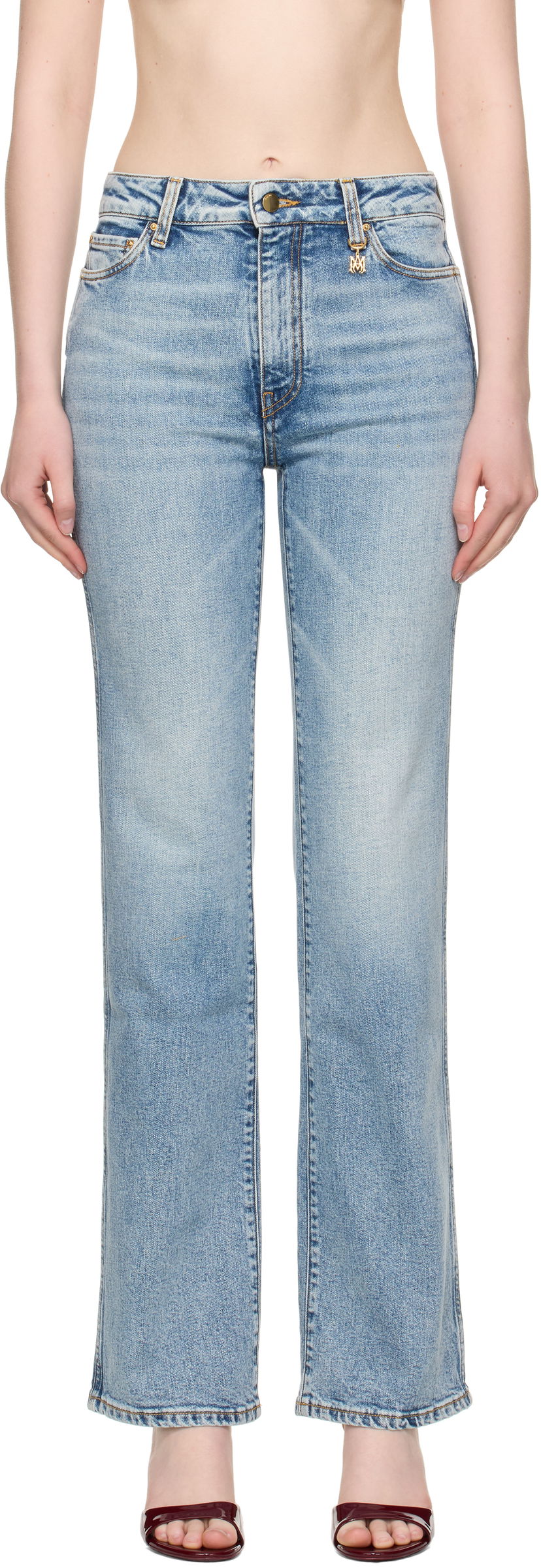 Jeans AMIRI AMIRI Slim Fit Jeans Sininen | AWDNSM1003
