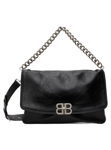 Olkalaukku Balenciaga Large BB Flap Bag Musta | 748488 2AAI4