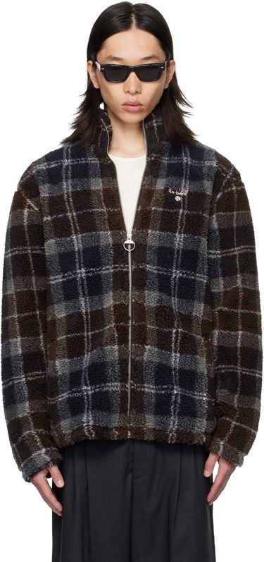 Takki Barbour Barbour Tartan Sherpa Fleece Jacket Ruskea | MFL0187TN38, 0