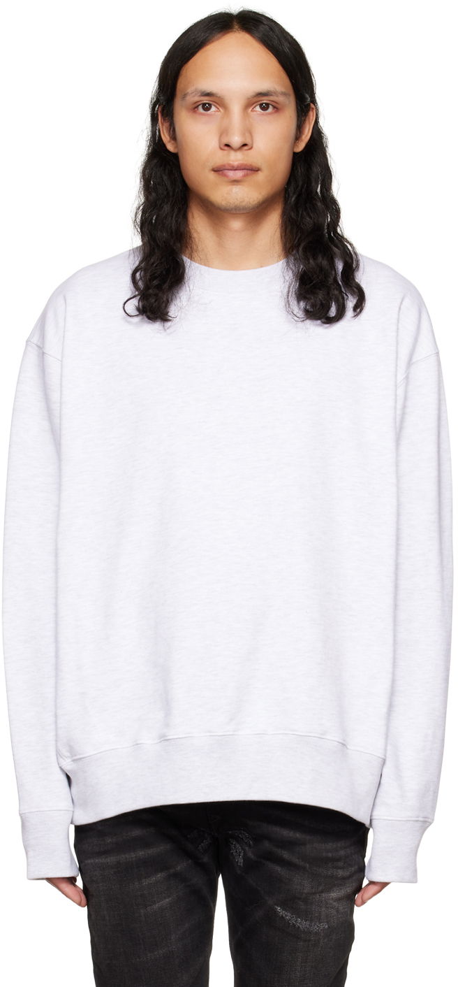 Huppari We11done Crewneck Sweatshirt Harmaa | WD-TS3-22-747-U-GY