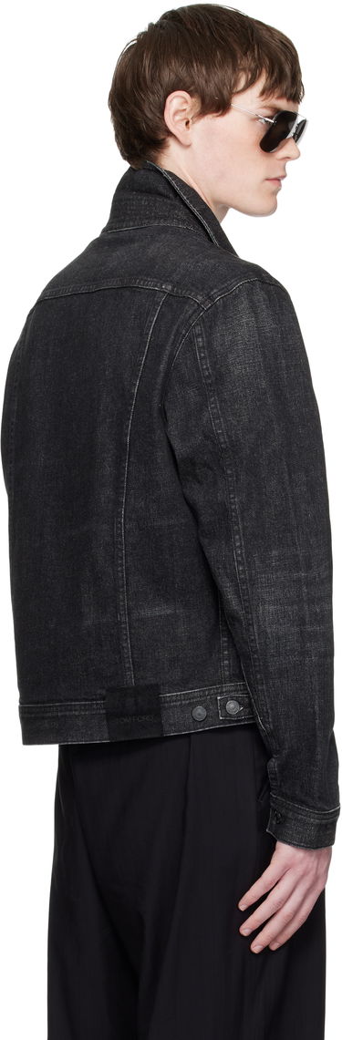 Takki Tom Ford TOM FORD Icon Selvedge Denim Jacket Musta | DJI001-DMC076, 2