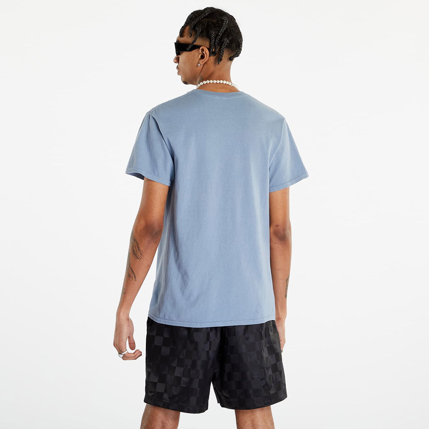 T-paita Pleasures Movin' On T-Shirt Sininen | P23SP032 SLATE, 1