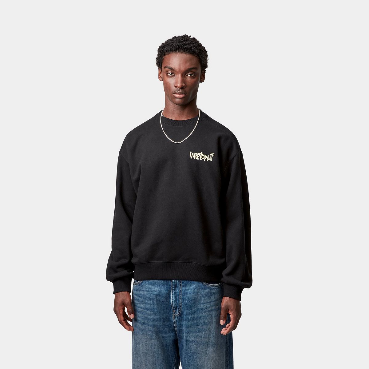 Huppari Carhartt WIP Wiptopia Sweatshirt Musta | I035644_9, 0