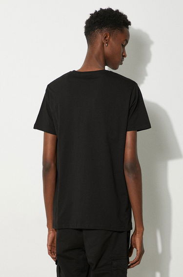 T-paita Alpha Industries Basic Fool Print T-Shirt Musta | 100501FP.365, 2