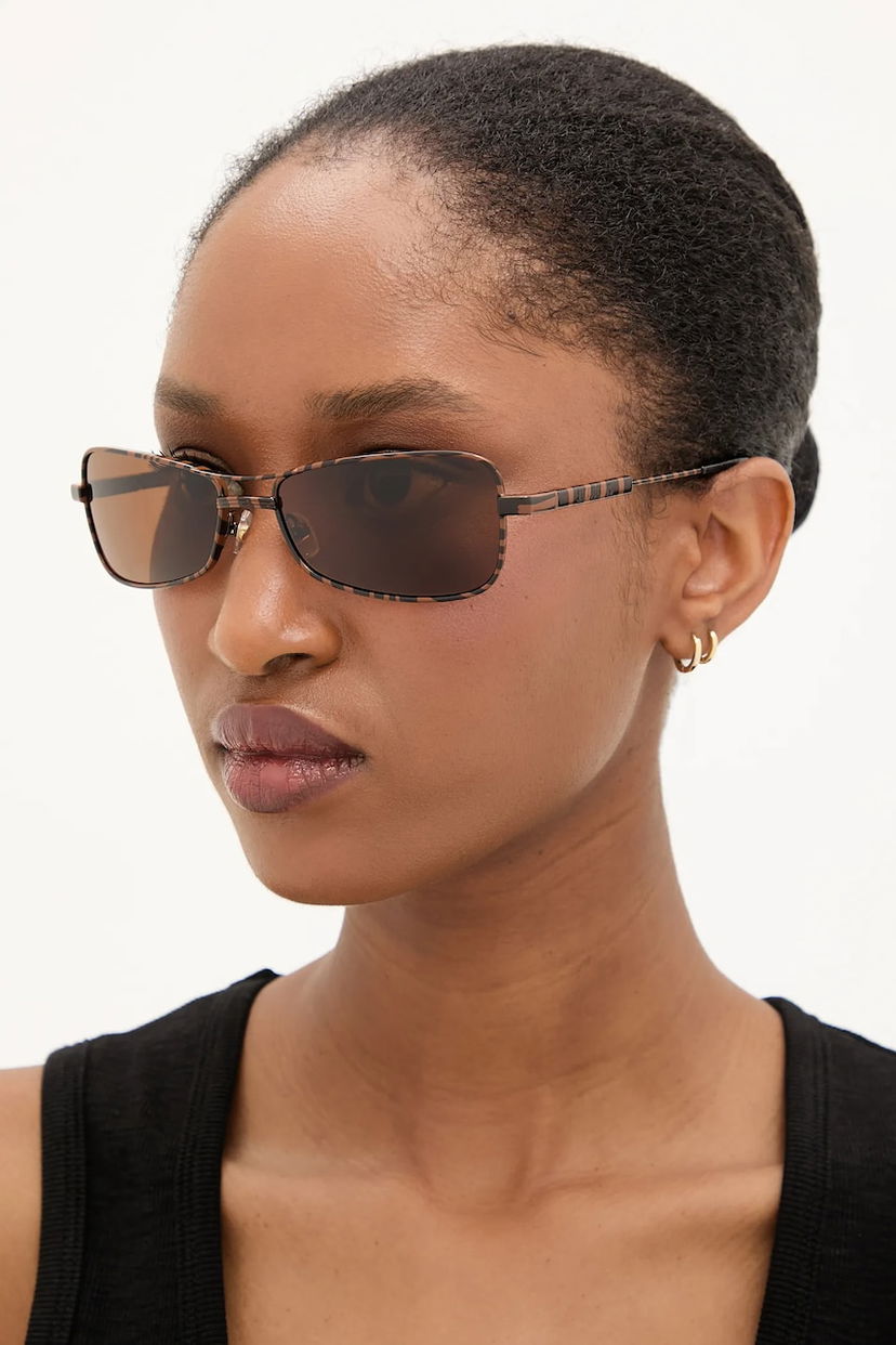 Aurinkolasit Jacquemus Jacquemus STATZIONE Sunglasses Ruskea | JAC118C4SUN
