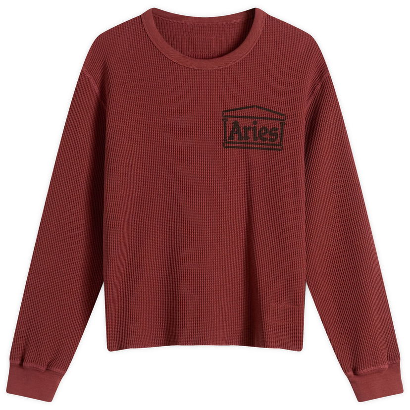 T-paita Aries Aries Women's Reversible Long Sleeve Baby Fit Tee Punainen | AR40666-BGY