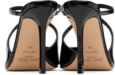 Käsilaukku Jimmy Choo Jimmy Choo Anise 95 Heeled Sandals Musta | ANISE 95, 1