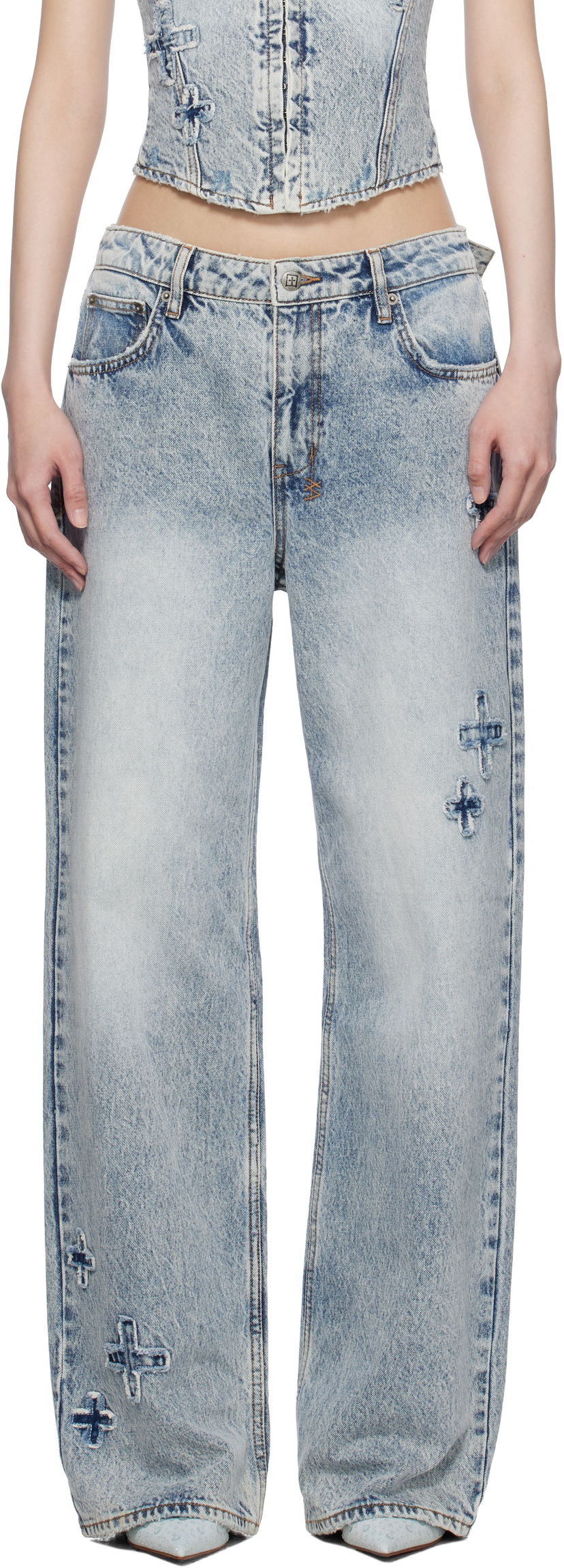 Jeans Ksubi Ksubi Low Rider Klassic Kraftwerk Jeans Sininen | WPS25DJ026