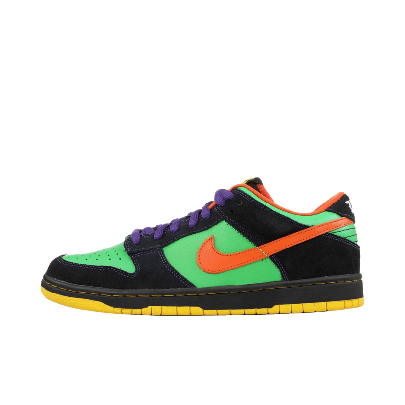 Tennarit ja kengät Nike SB SB Dunk Low Green Spark Hoop Orange Vihreä | 313170-381