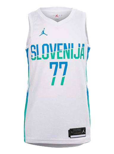 Jersey Jordan Slovenia Limited Swingman Home Jersey Luka Doncic Valkoinen | SV0046-100