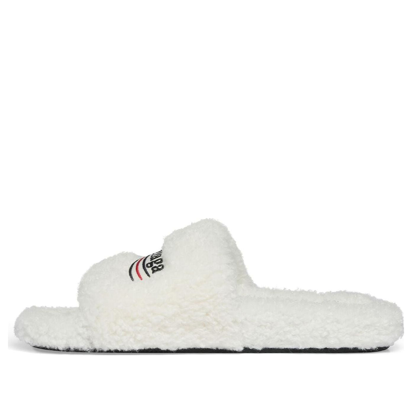 Tennarit ja kengät Balenciaga Balenciaga Furry Slides Valkoinen | 654261W2DO19906, 0