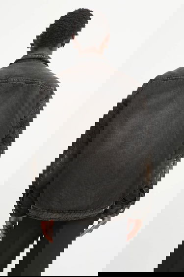 Takki Maison MIHARA YASUHIRO Maison MIHARA YASUHIRO Blouson Winter Denim Jacket Musta | J15BL126, 2