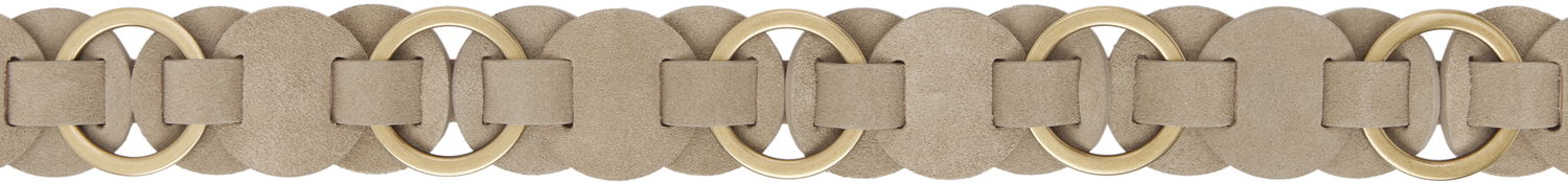 Vyöt ISABEL MARANT Isabel Marant Lota Suede Belt Beige | CE344CFA-C2B03A, 1