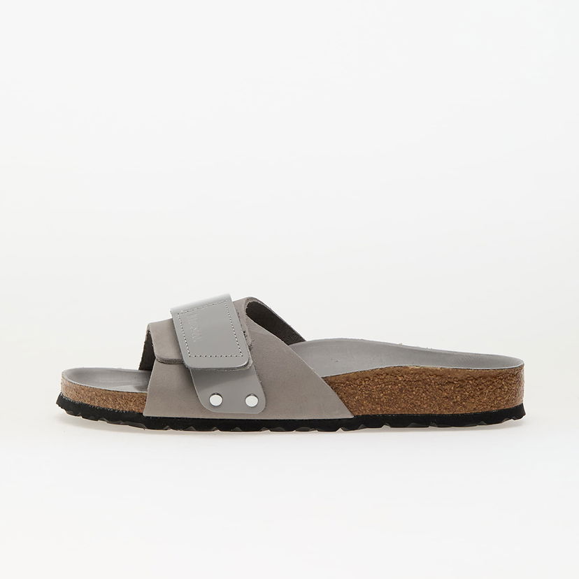 Tennarit ja kengät Birkenstock Birkenstock Oita Nubuk Leather Sandals Harmaa | 1029312