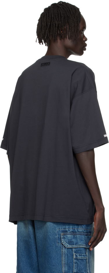 T-paita VETEMENTS VETEMENTS 'CCTV' Oversized T-Shirt Musta | UH76TR440B, 2