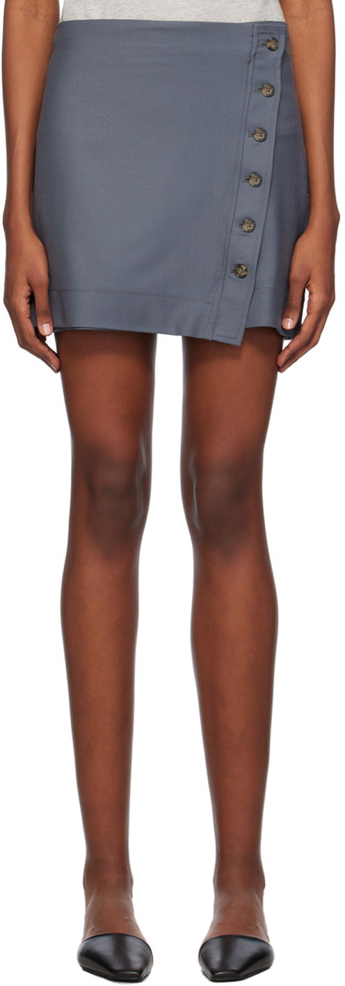 Hame Loulou de Saison Loulou de Saison Mahaz Miniskirt Harmaa | MAHAZ
