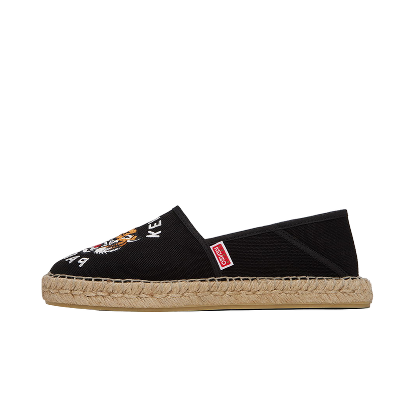 Tennarit ja kengät KENZO Paris Embroidered Espadrilles "Black" Musta | FE55ES020F81
