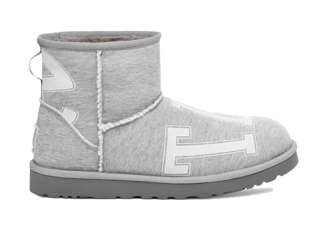 Tennarit ja kengät UGG Telfar x Fleece Mini Boot "Heather Grey" Harmaa | 1131290-HGRY/1122992-HGRY, 0