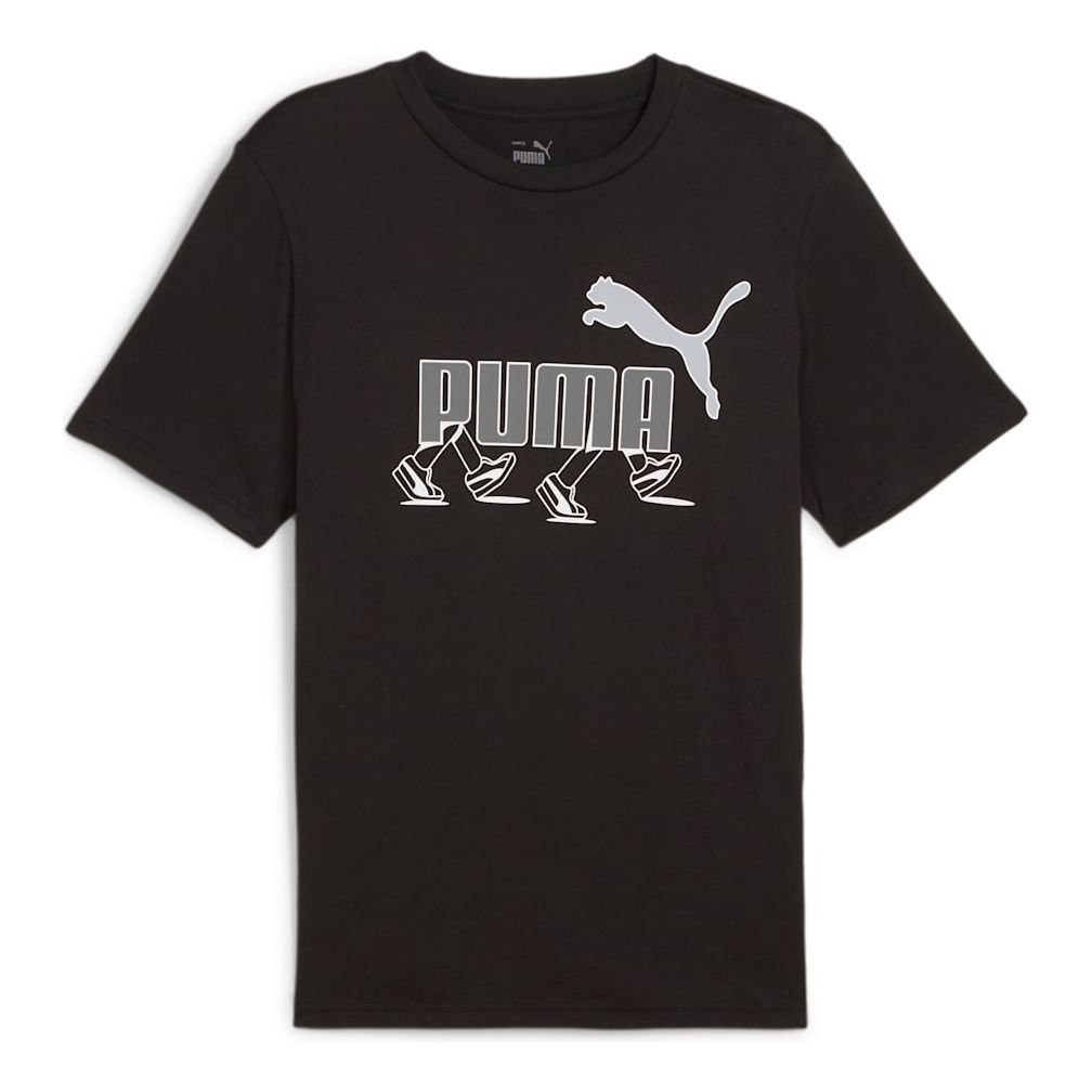 T-paita Puma Graphics Sneaker Print T-Shirt Musta | 682152-01, 0