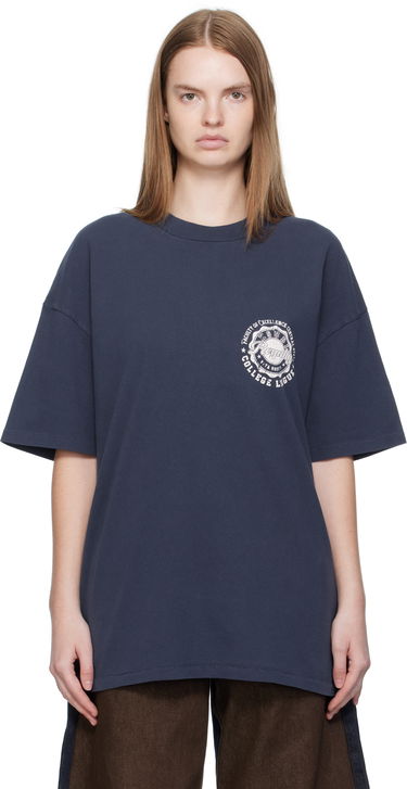 T-paita Ksubi Ksubi Stacks Boyfriend T-Shirt Tummansininen | WFA25TE017, 0